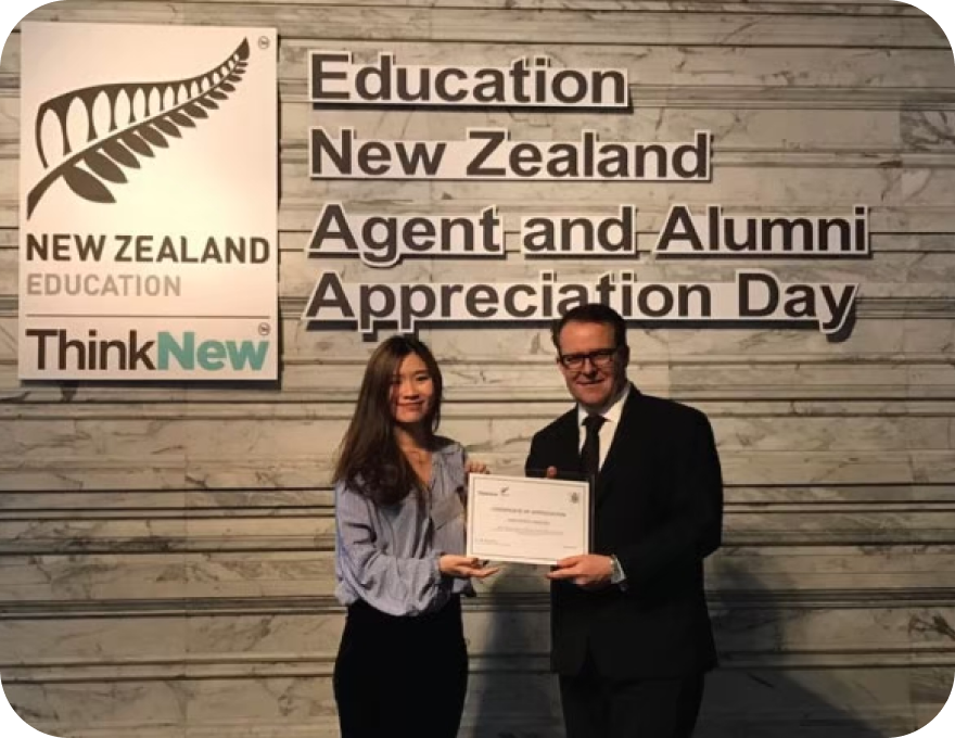 NES recognition from Education New Zealand