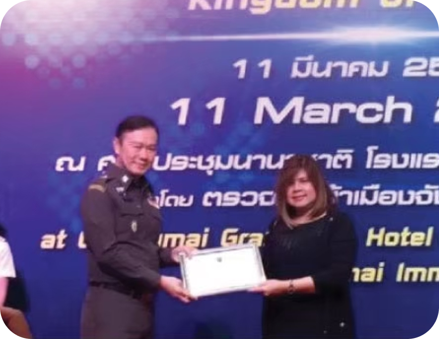 NES recognized by Chiang Mai Immigration